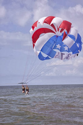 parasail and banana boat